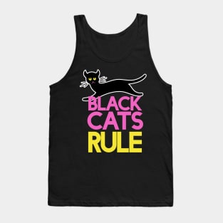 Black Cats RULE Tank Top
